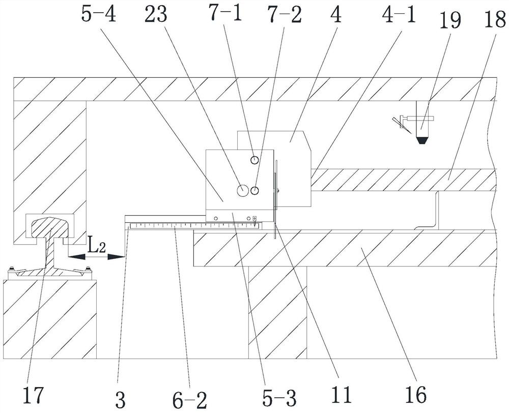 A positioning device and positioning method for numerically controlled cutting of steel plates