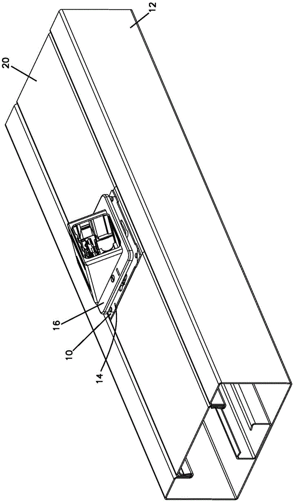Support frame for structured cabling system