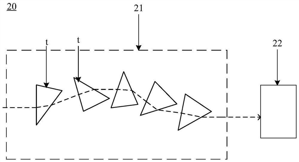 Light machine module and projection equipment