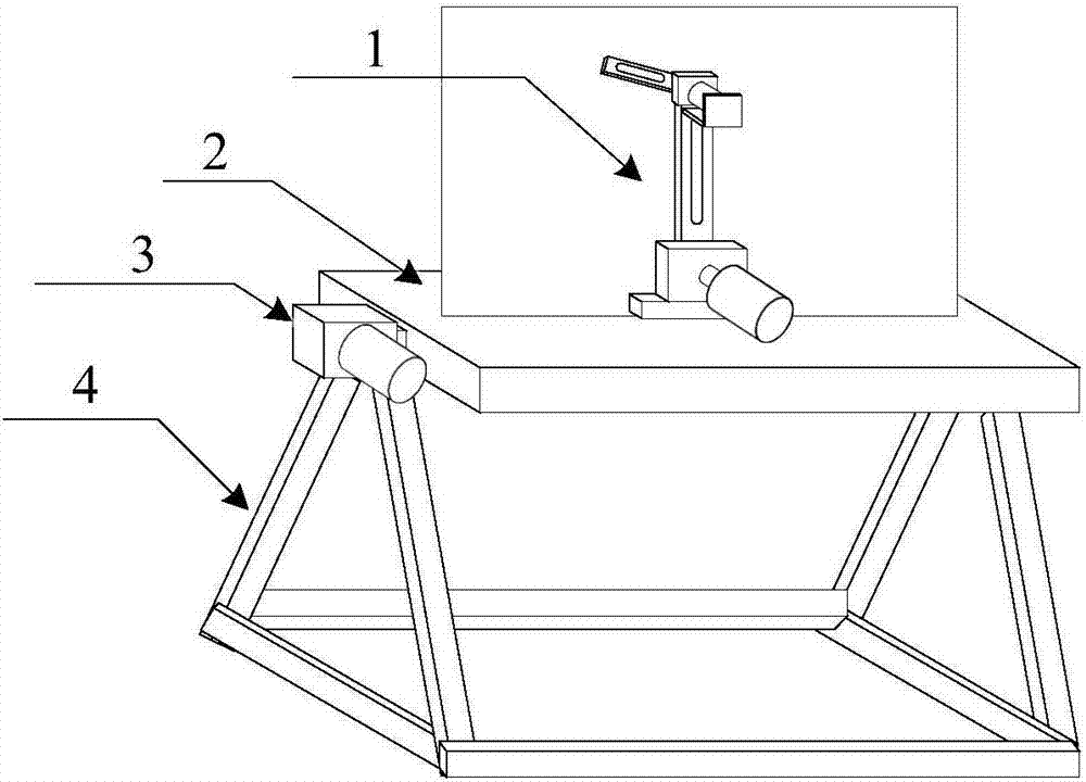 Experimental analysis method of clearance joint centroid movement trajectory under different gravitational orientation conditions