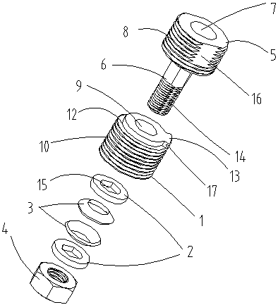 Rotating connecting device