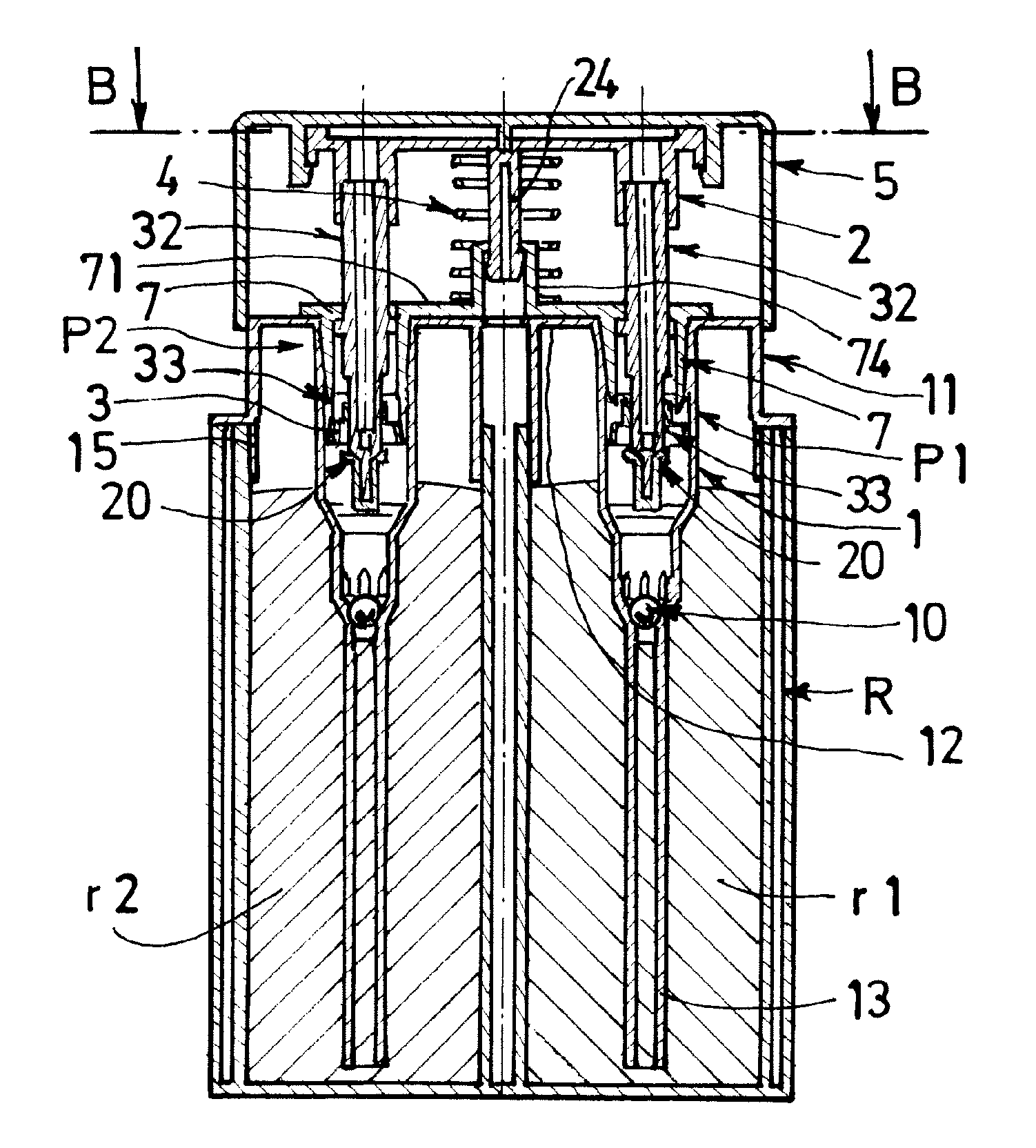 Multiple-pump dispenser