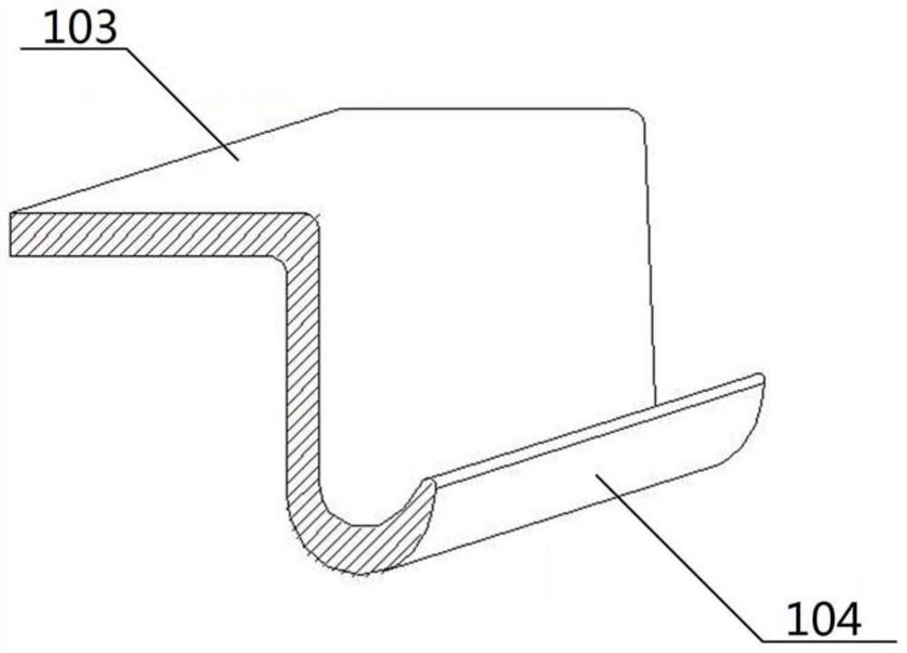 Seat backrest rear protective surface shielding and fixing structure