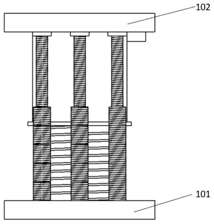 Intelligent hydraulic vibration reduction electromagnetic energy storage device