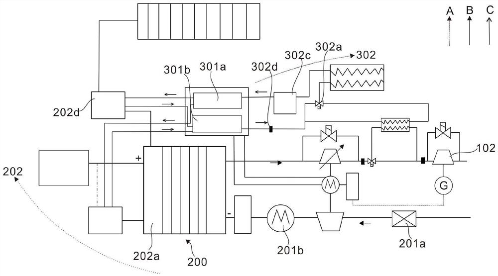 Fuel cell energy recovery system and control method