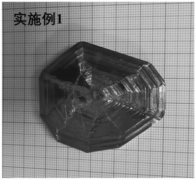 Preparation method of large-size yttrium iron garnet single crystal