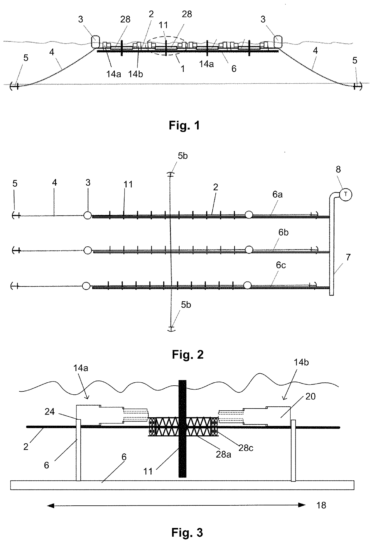 Wave power device