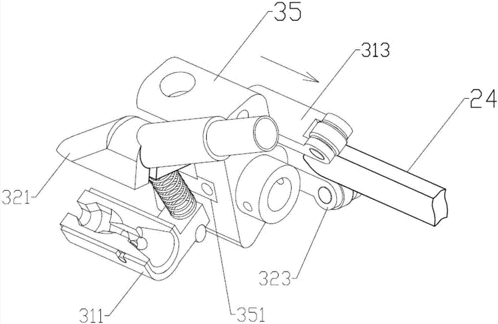 Hand riveter with integrated rivet-feeding and stapling mechanism