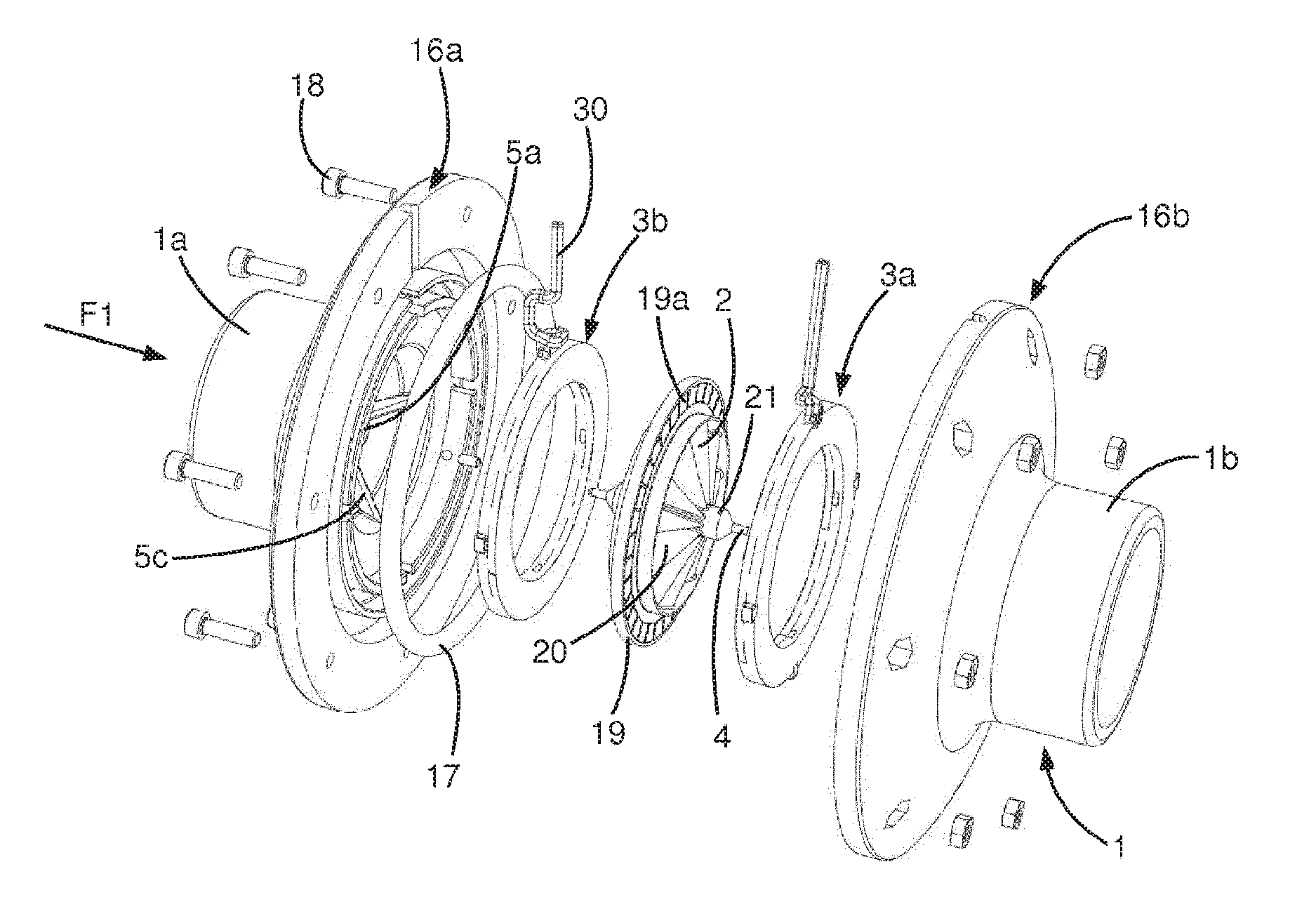 Current generation device for pipeline