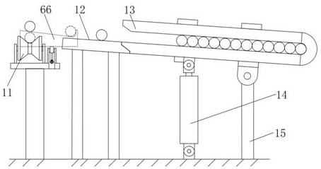 Oil pipe and sucker rod turnover system and method