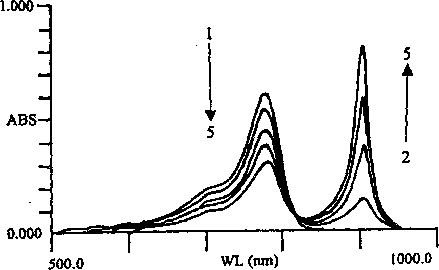 Method for determining microprotein in near infrared wavelength zone based on dye binding principle