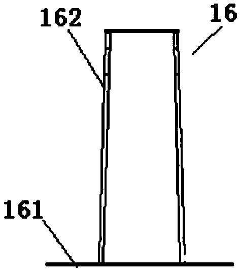 Integrated filling prefabricated slab damping track structure