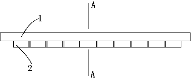 LED wardrobe lamp convenient to disassemble and assemble