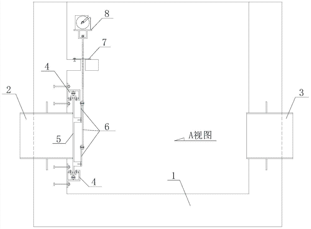 An automatic control device for diverting water from main canals to branch canals