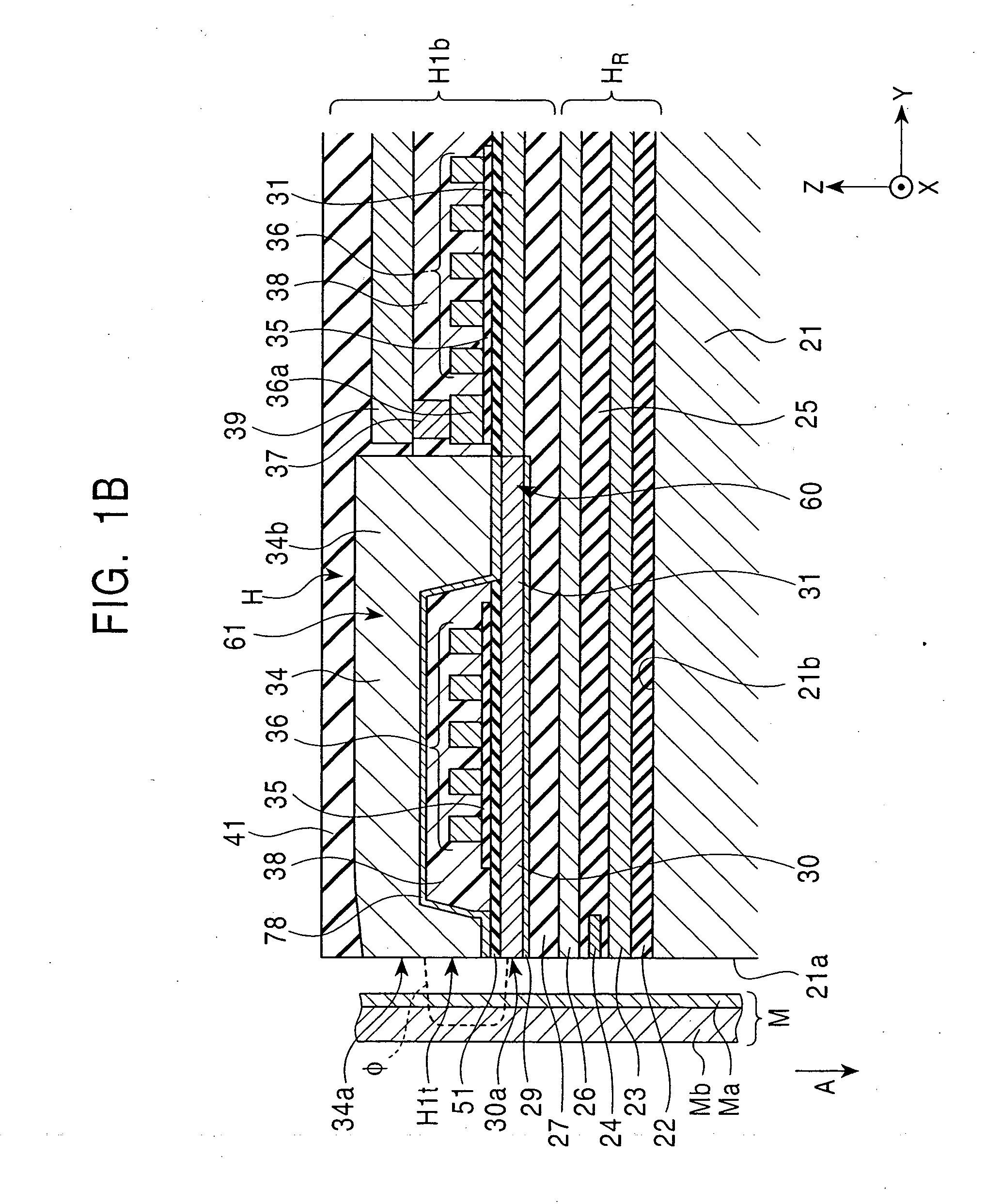 Perpendicular magnetic head and method for manufacturing the same