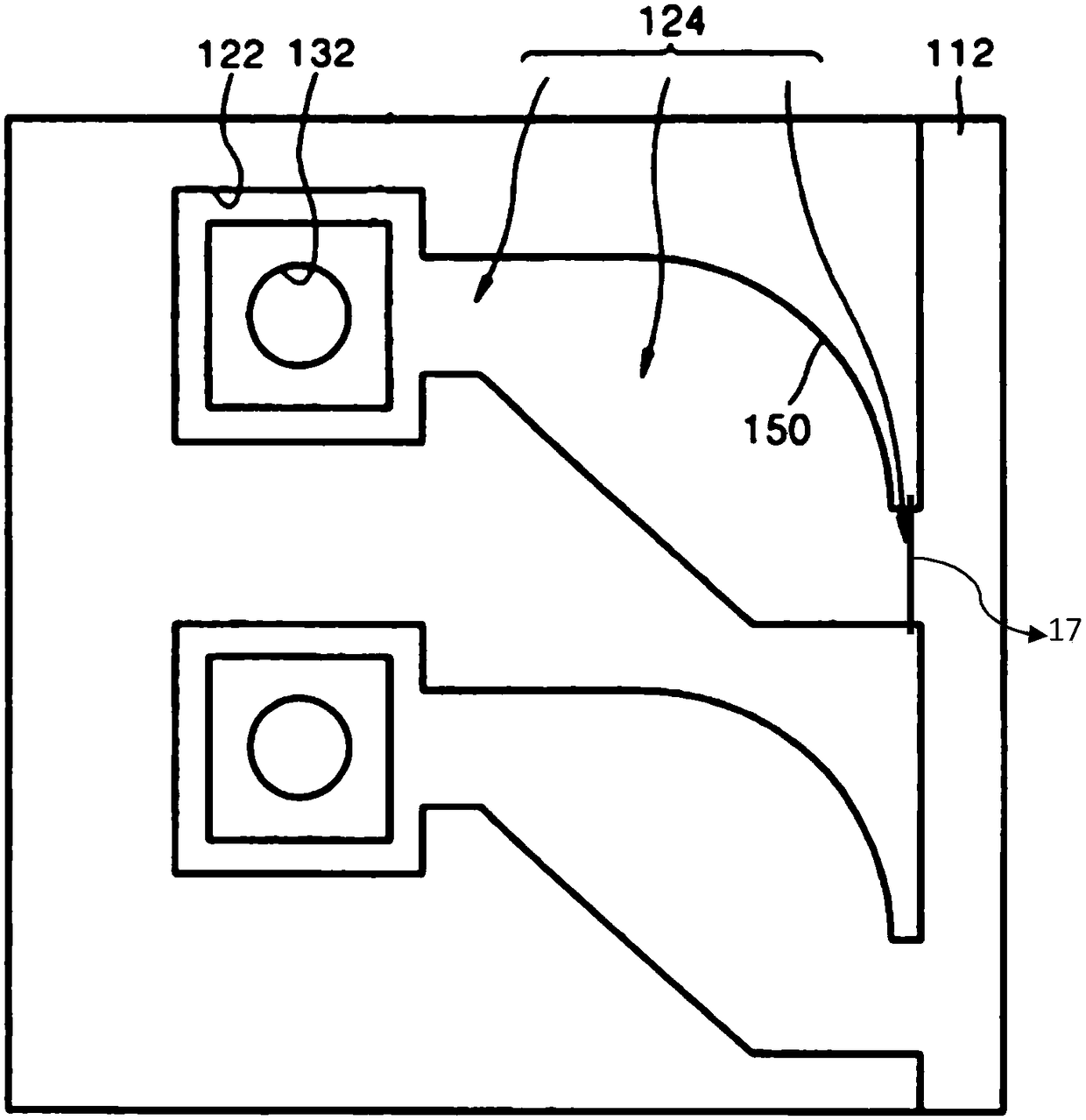 Flow restrictor in micro-droplet jetting printing head