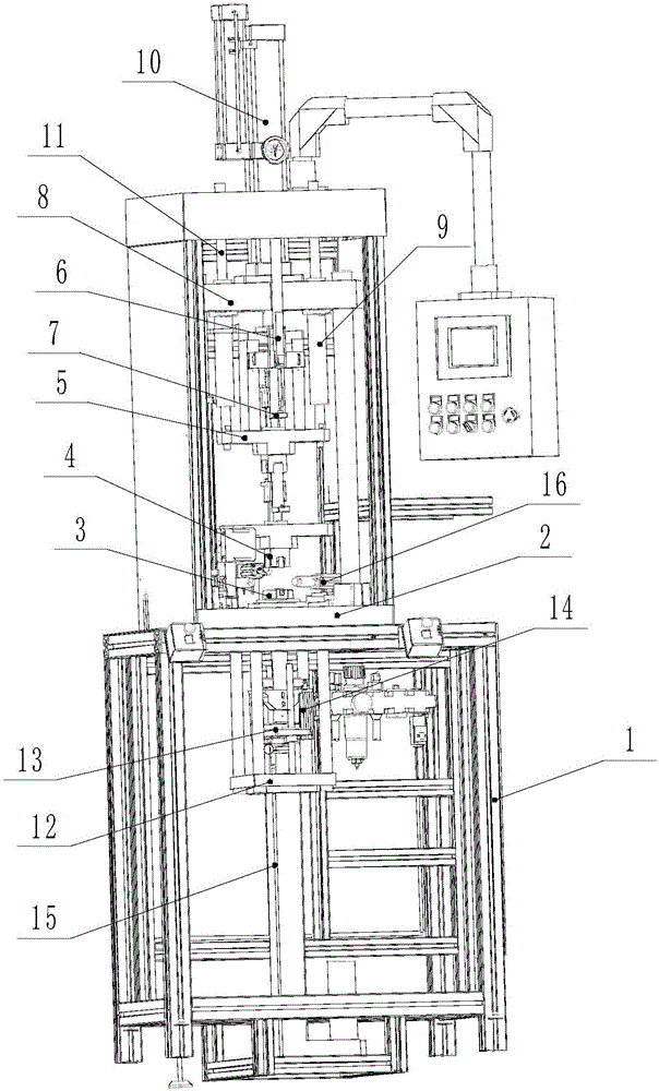 Rotor clearance adjusting device of automobile radiator fan motor