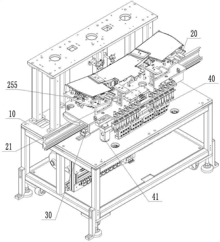 Instrument assembly auxiliary device capable of continuously keeping air pressure