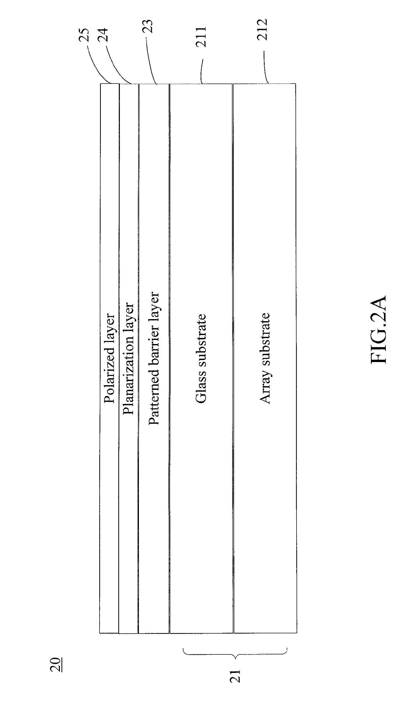 Dual-View Display Panel Structure and Method for Producing the Same