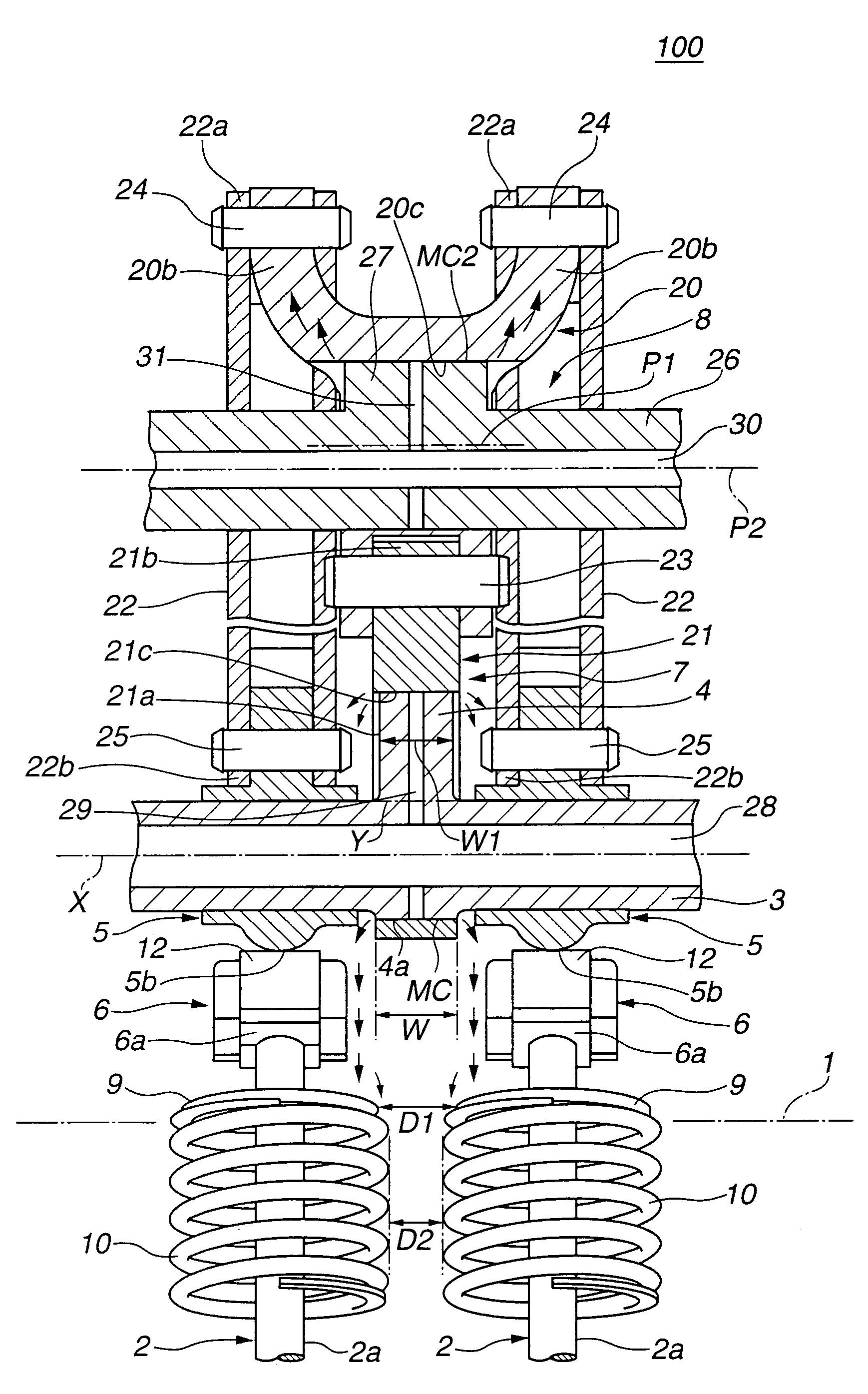 Valve operating mechanism of internal combustion engine