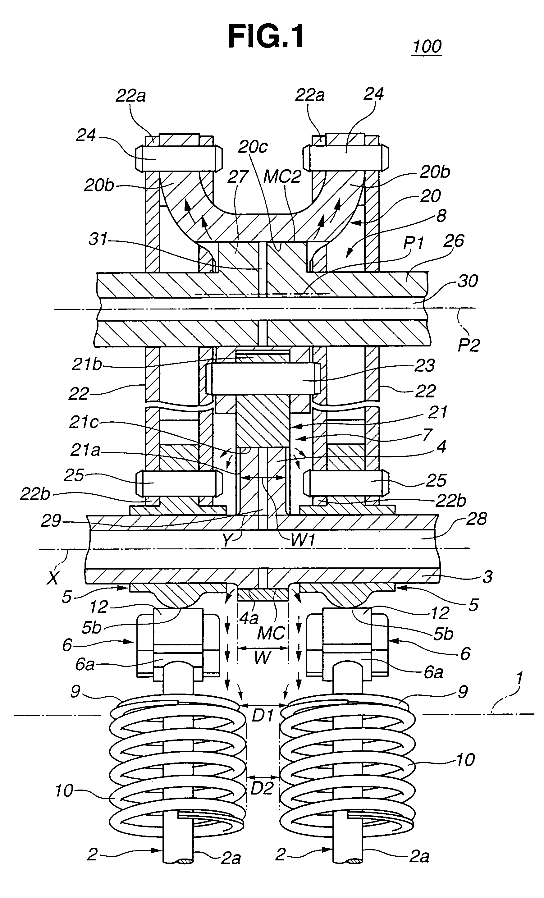 Valve operating mechanism of internal combustion engine