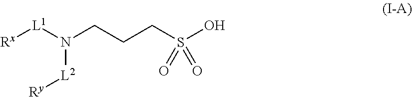 Methods, compounds, compositions and vehicles for delivering 3-amino-1-propanesulfonic acid