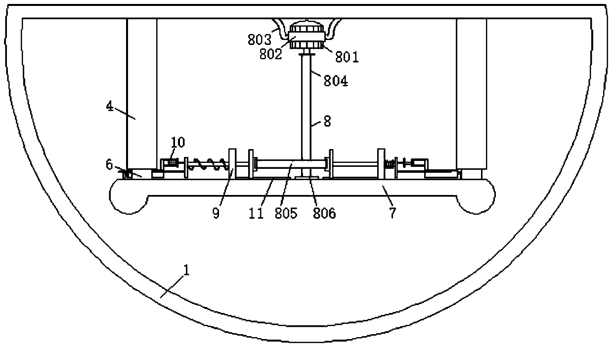 Slow feeding transmission based edible and officinal integrated slicing device and method for preserved fruit processing