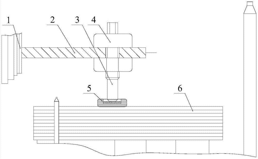 A transformer body pressing device and method