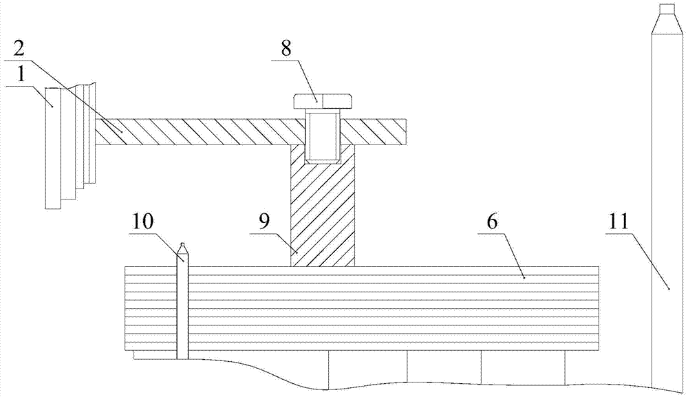 A transformer body pressing device and method