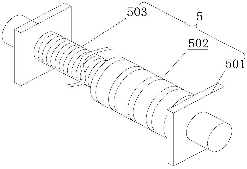 Feeding and discharging device for 3C electronic product production