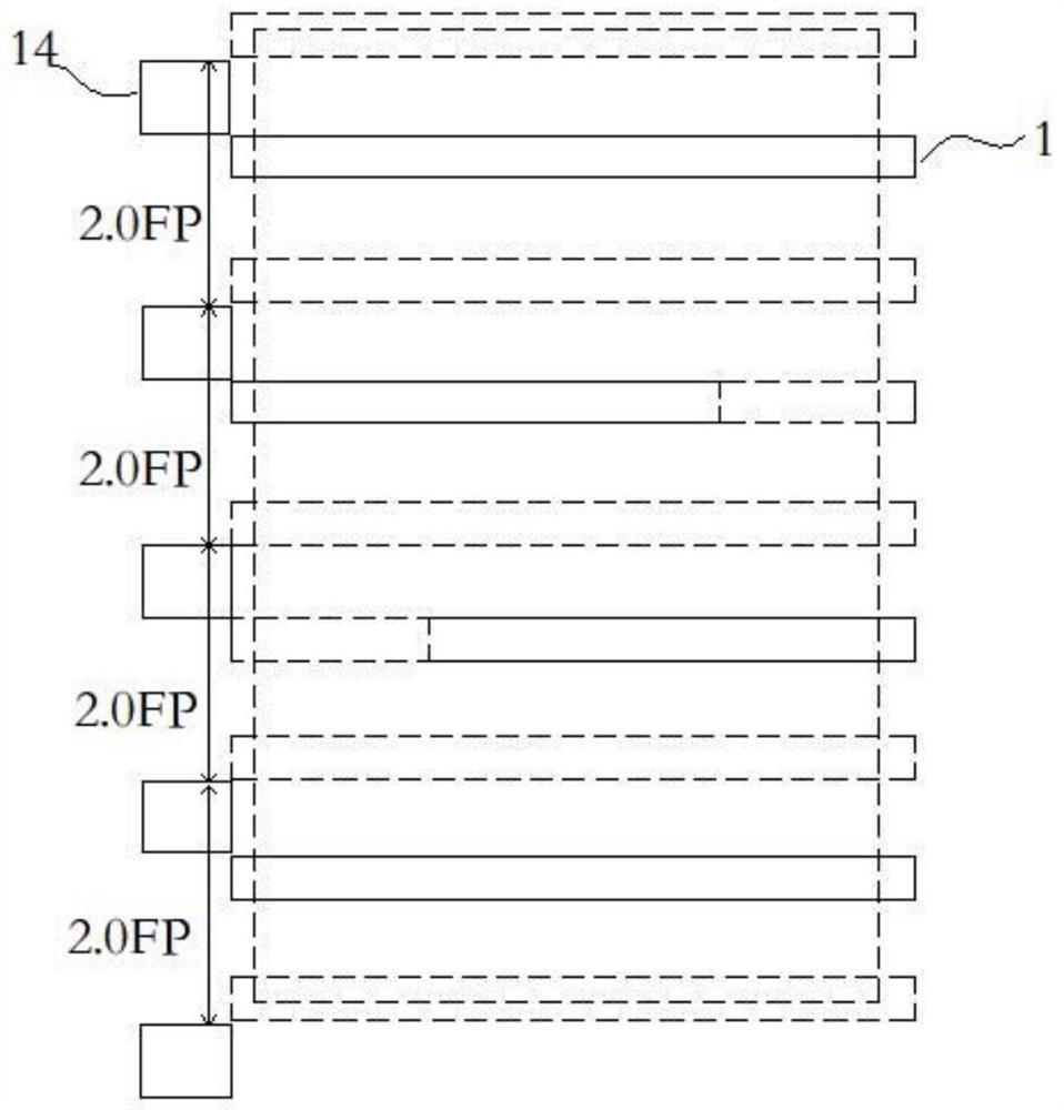 High-density static random access memory bit unit structure and process method thereof