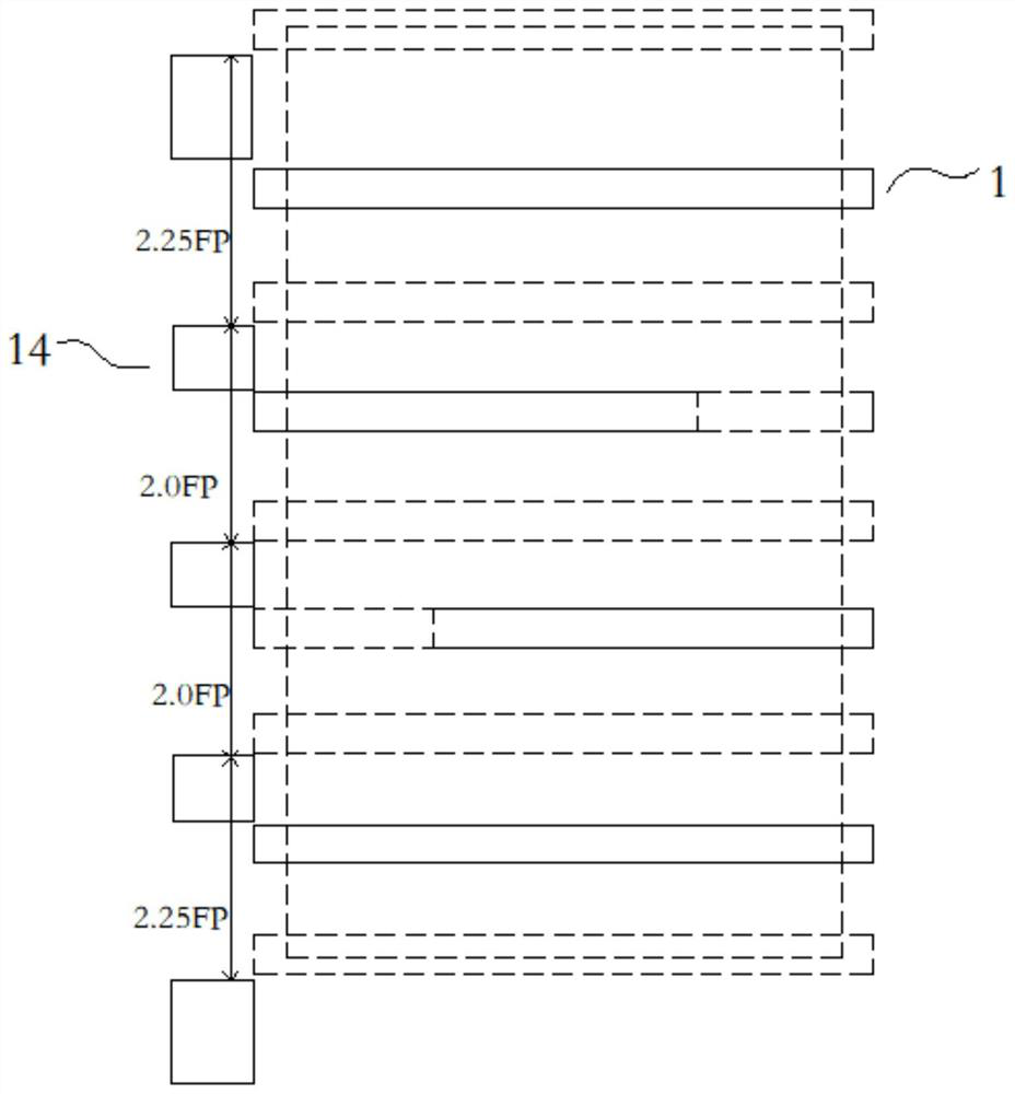 High-density static random access memory bit unit structure and process method thereof