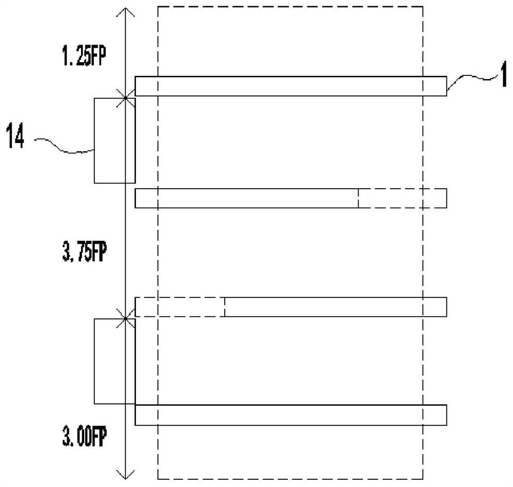 High-density static random access memory bit unit structure and process method thereof