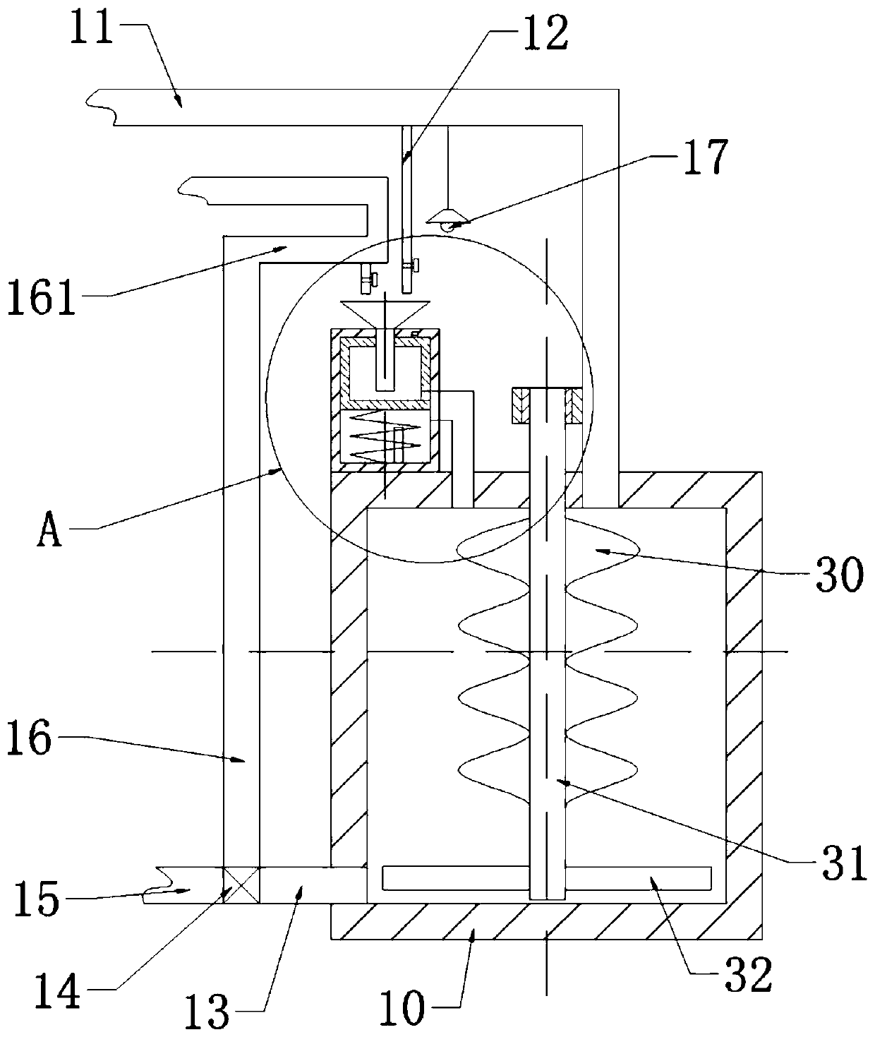 Sewage detection device