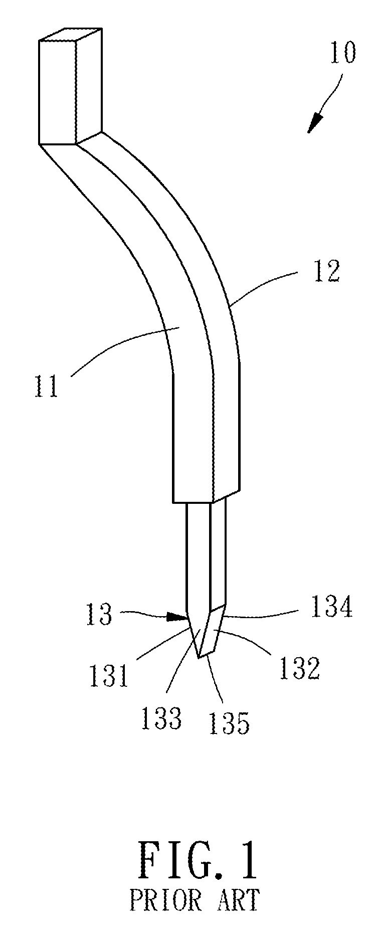 Microelectromechanical probe, method of manufacturing the same and probe set