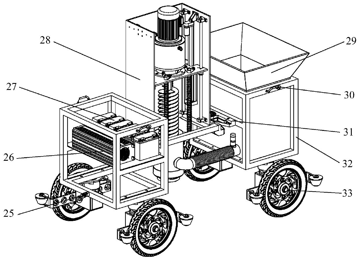 A Modular Fertilizer Applicable to Mountains and Hills