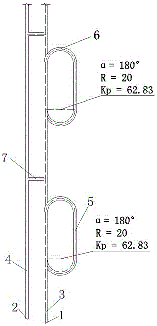 A pioneering method for transporting auxiliary ramps with tape inclined wells