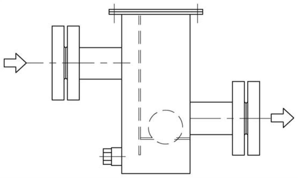 Air conditioner positive and negative pressure condensate water discharging device for ships