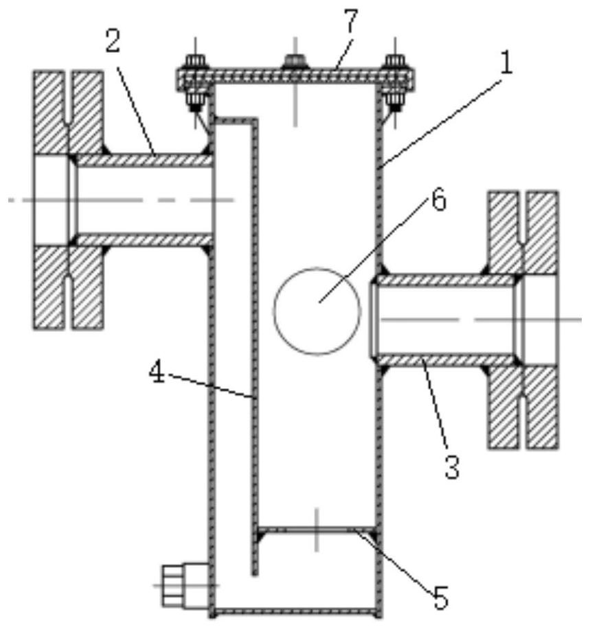 Air conditioner positive and negative pressure condensate water discharging device for ships