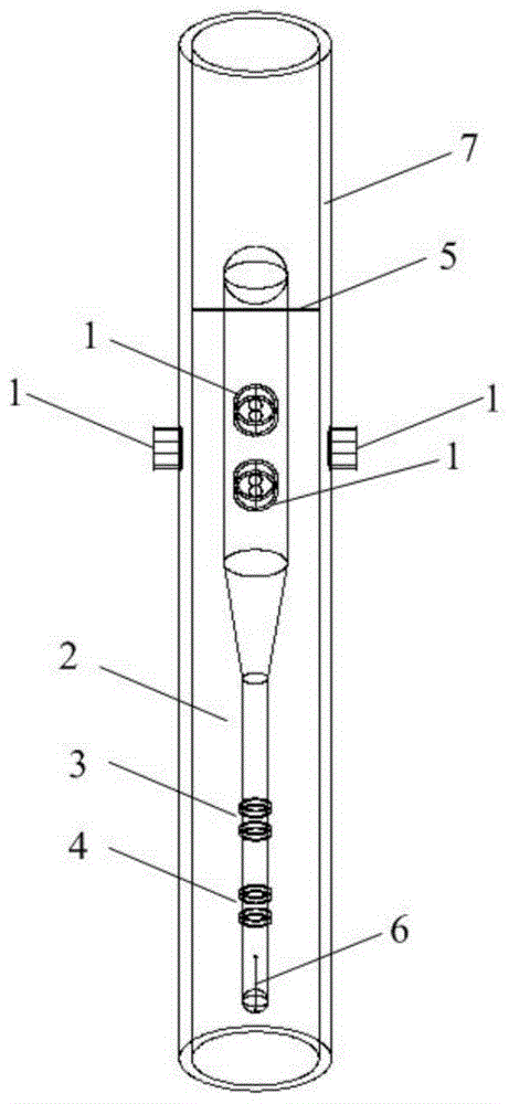 Dimension optimization method for key components of two-phase flow annular space lumped sensing system