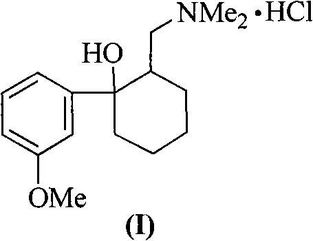Method for synthesizing tramadol hydrochloride