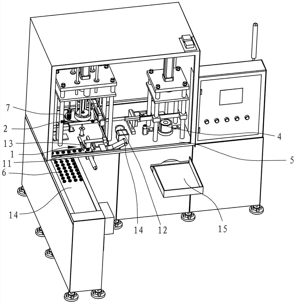 Full-automatic encapsulated piston production equipment
