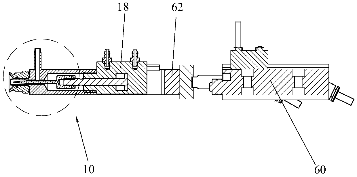 Air extraction mechanism and air extraction device with the air extraction mechanism
