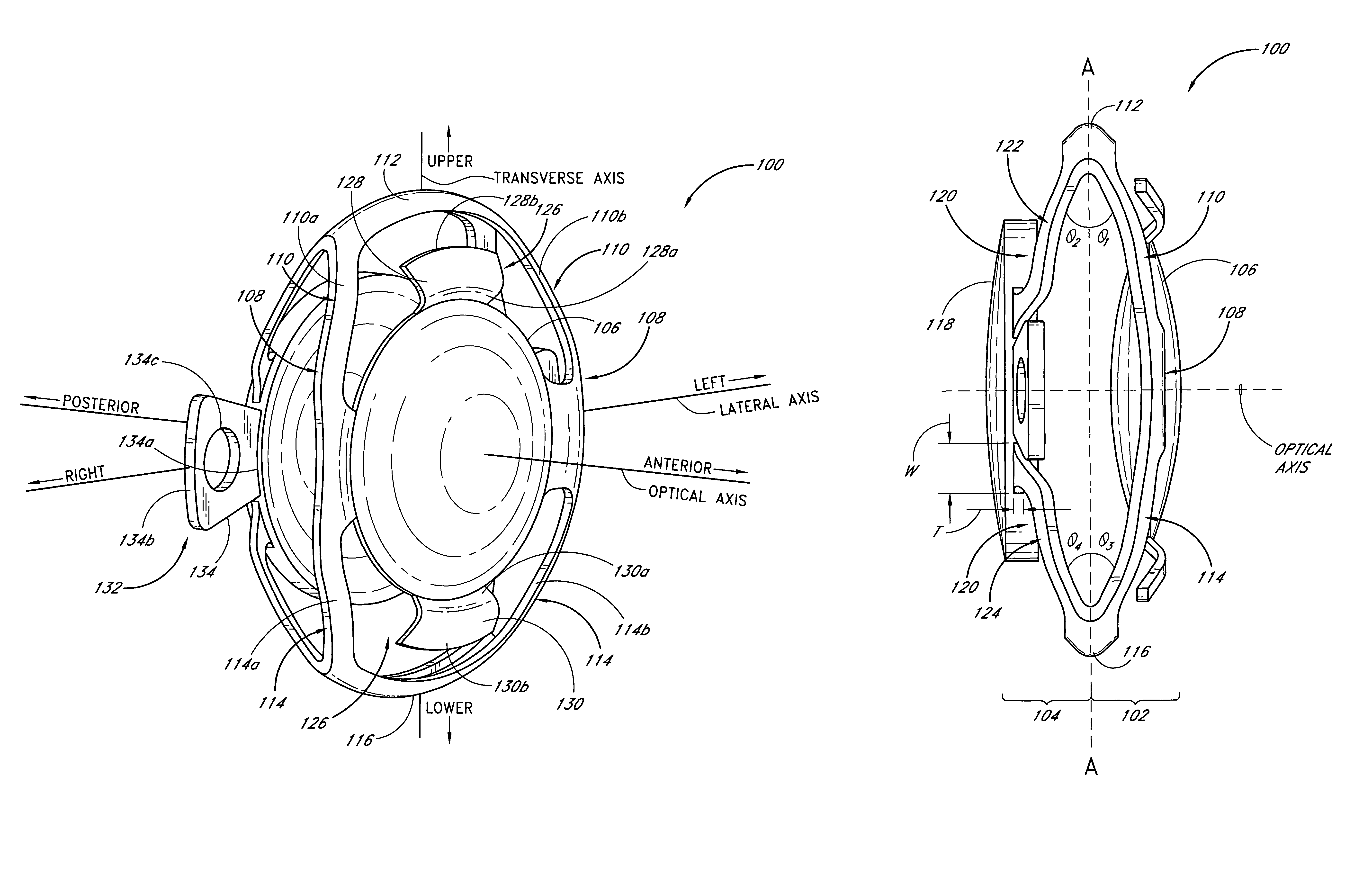 Materials for use in accommodating intraocular lens system
