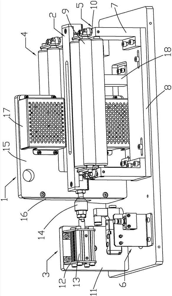 Measurement device applied to online thickness detection and correction of stator or rotor