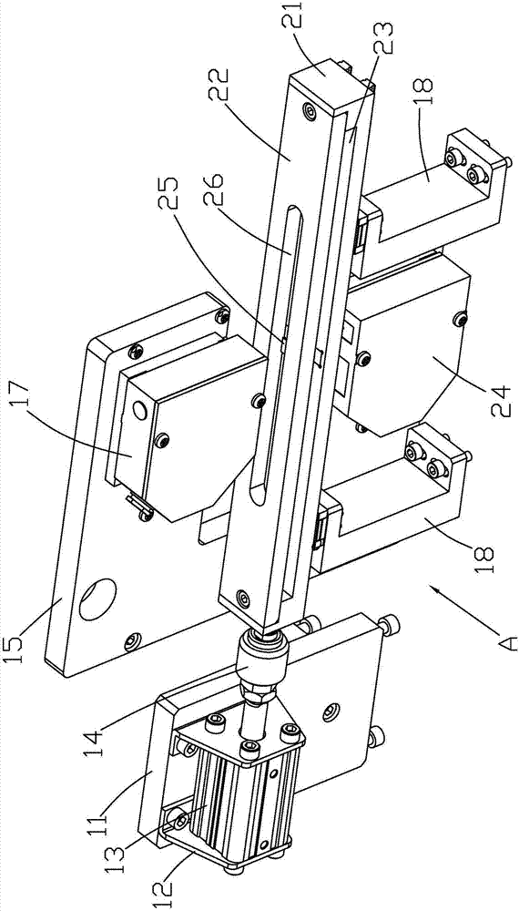 Measurement device applied to online thickness detection and correction of stator or rotor