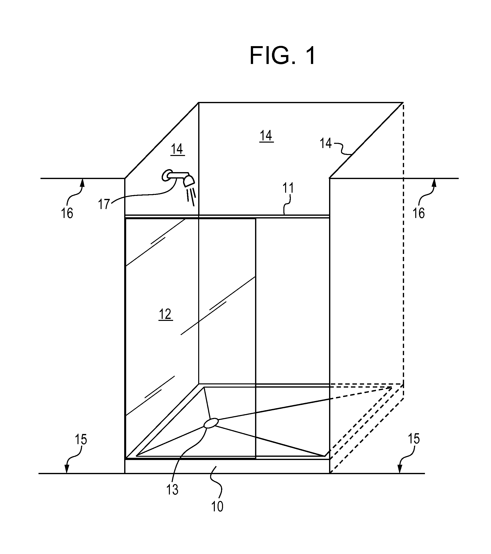 Doorless Shower Enclosure System