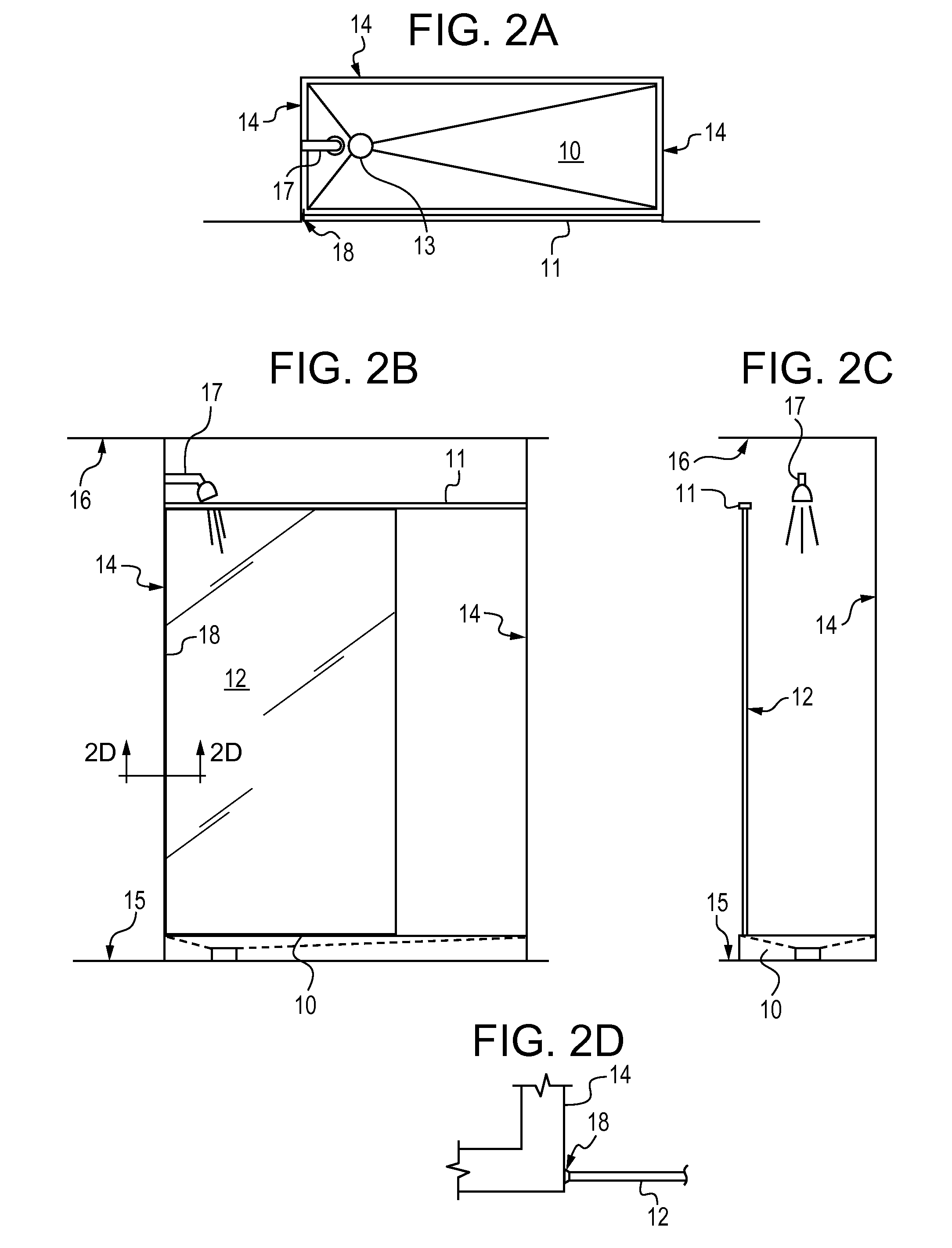 Doorless Shower Enclosure System