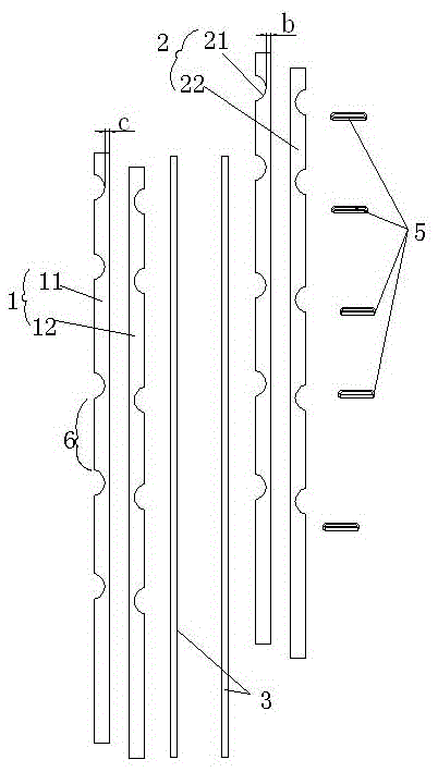 Multi-layer decorative pull flower tape and manufacturing method thereof