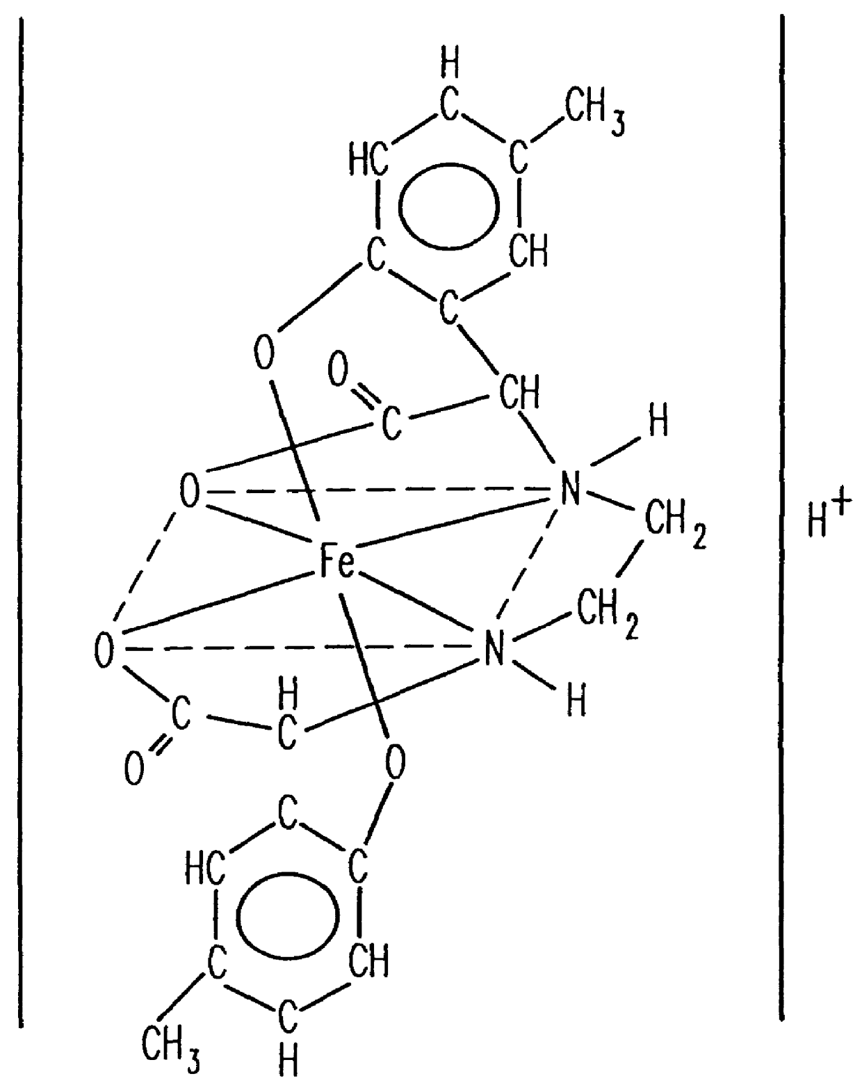 Fungicidal and bactericidal compositions for plants containing compounds in the form of heavy metal chelates